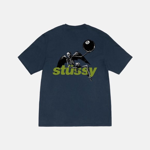 Stussy APOCALYPSE TEE - Navy - Picture 1 of 2